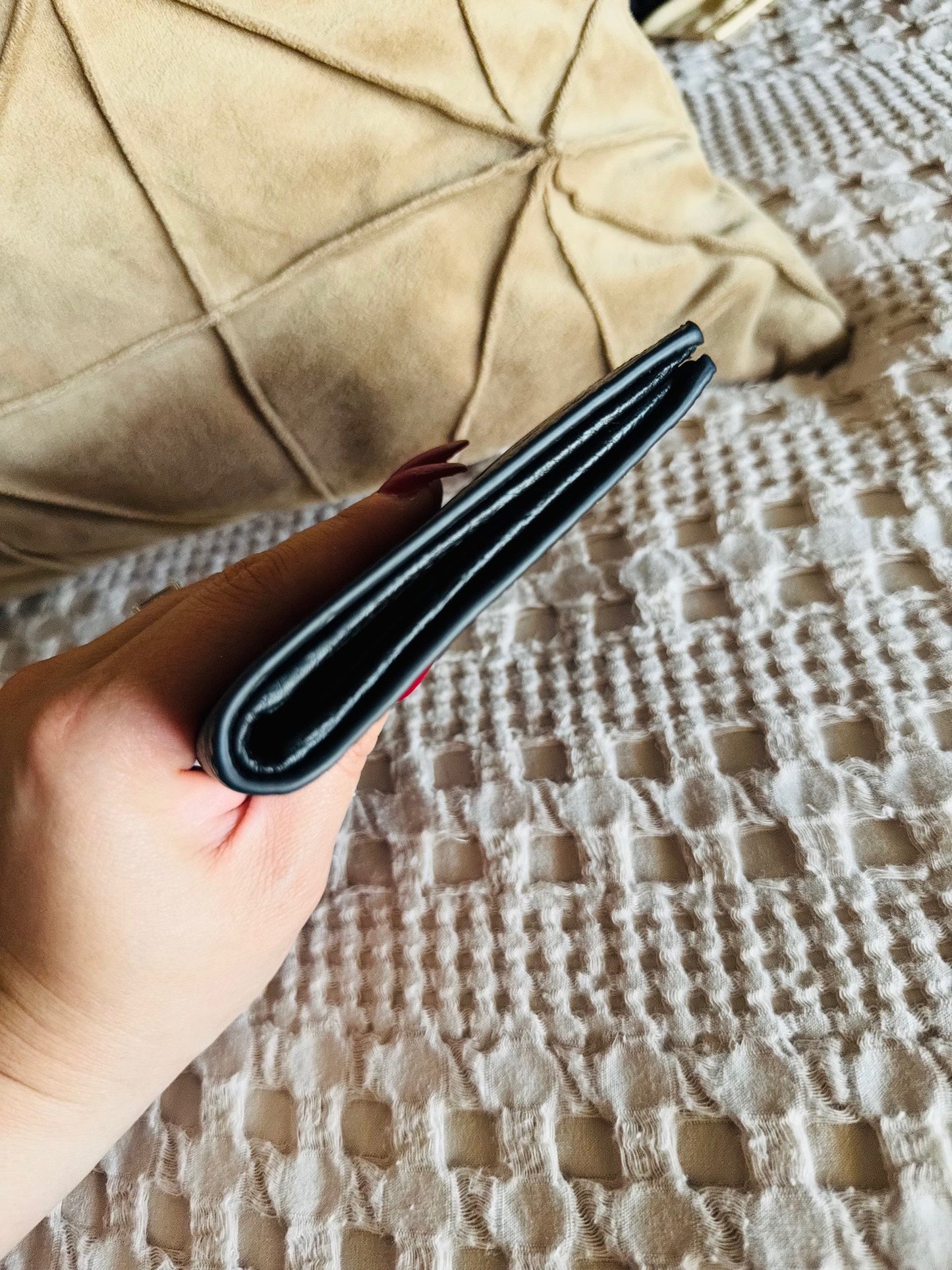 Authentic jumbo G G wallet