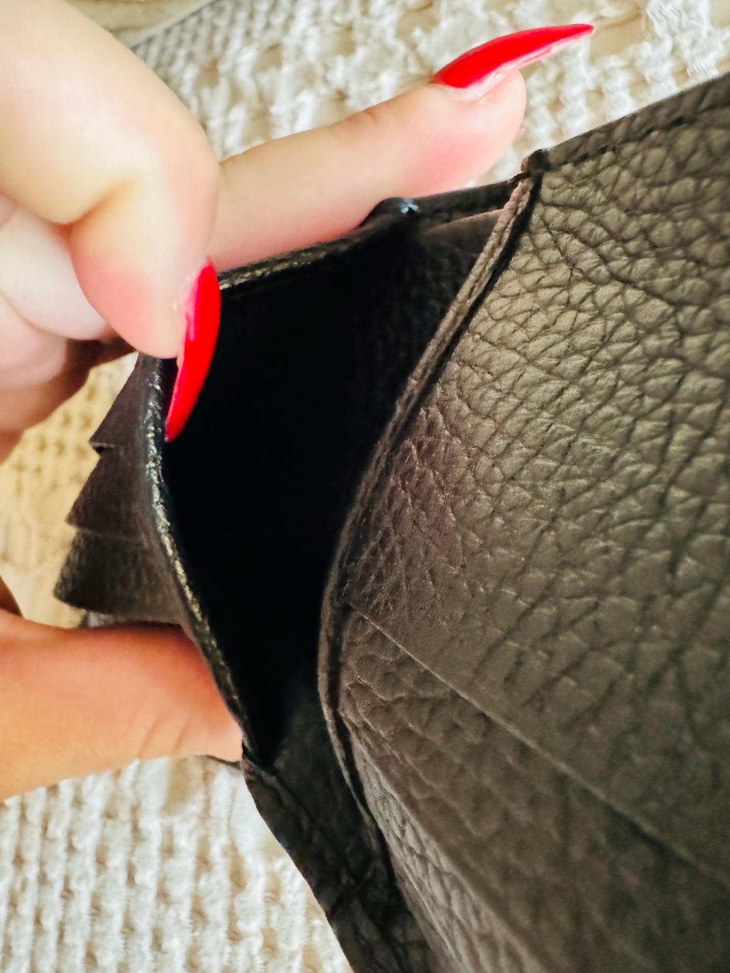 Authentic jumbo G G wallet