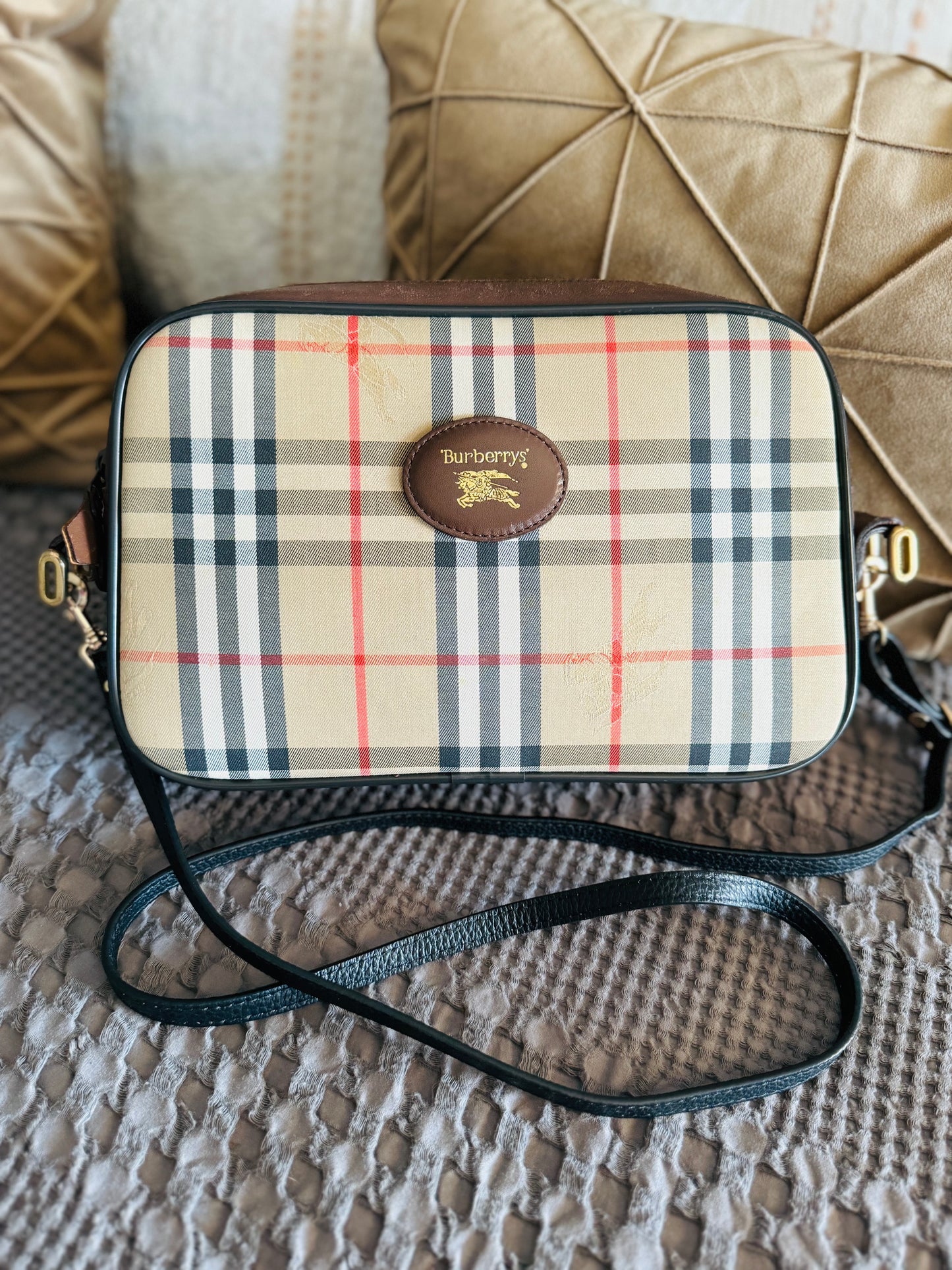 Authentic Burberry crossbody or shoulder bag