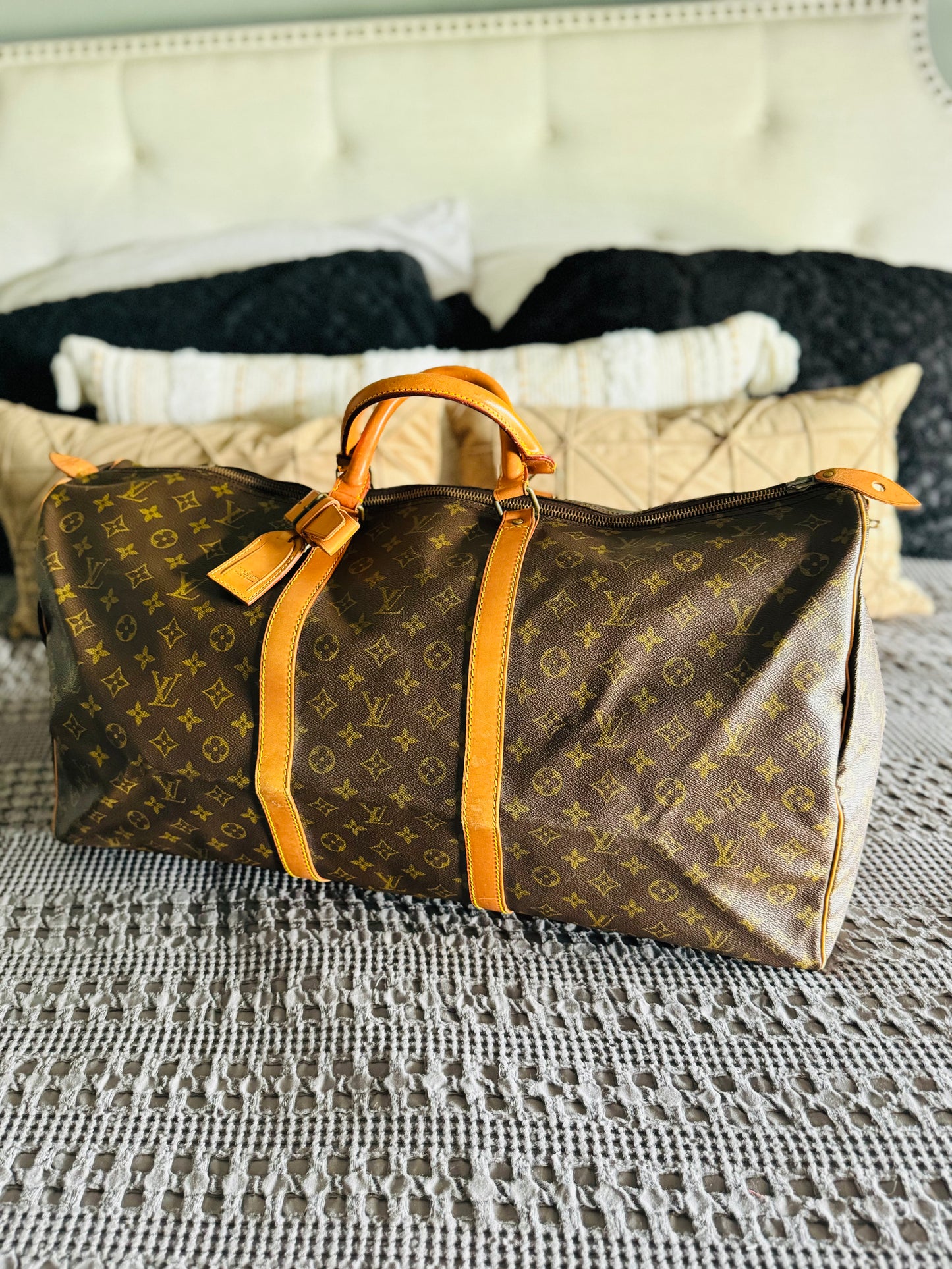 Authentic monogram Keepall 60