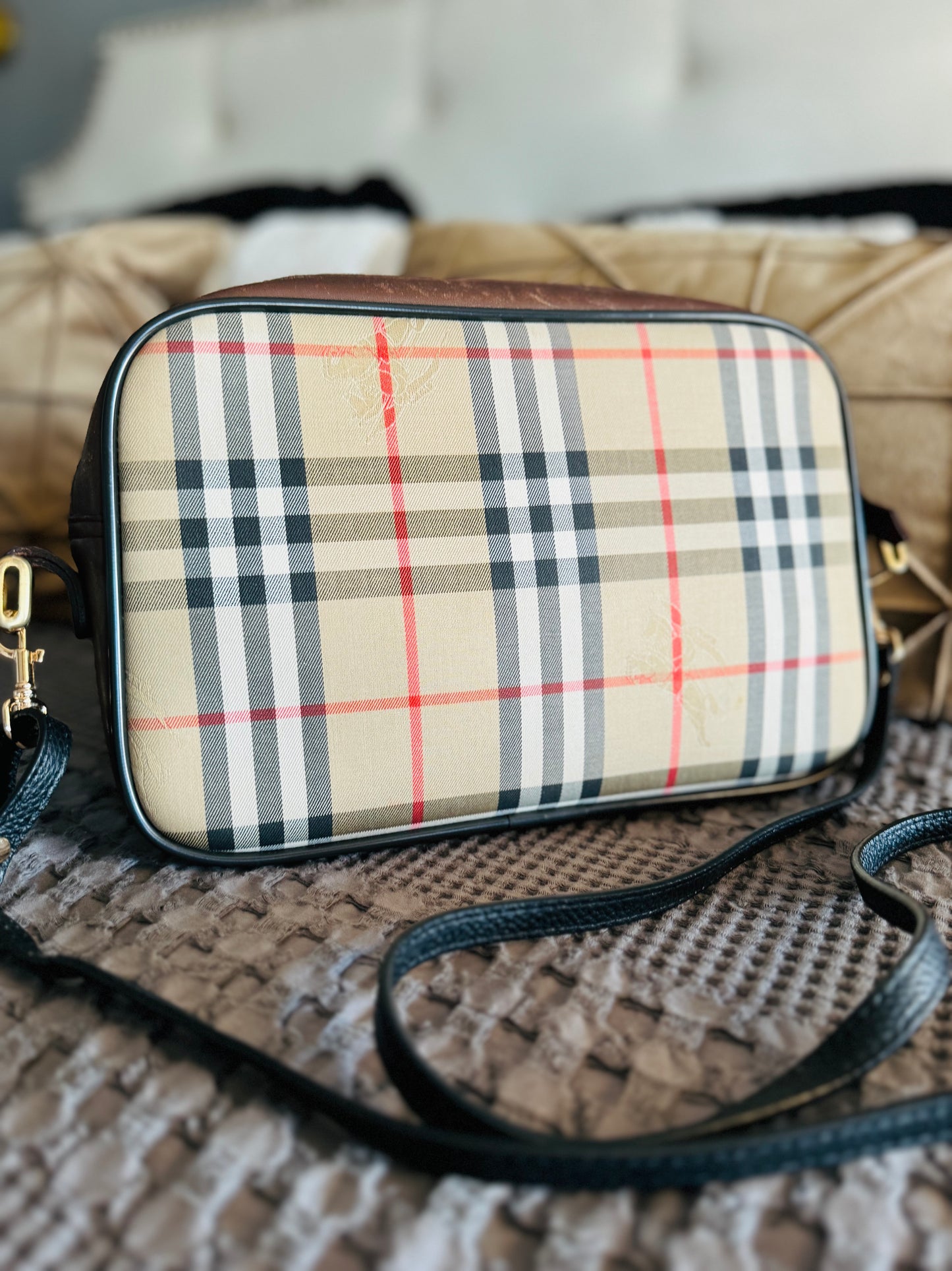 Authentic Burberry crossbody or shoulder bag