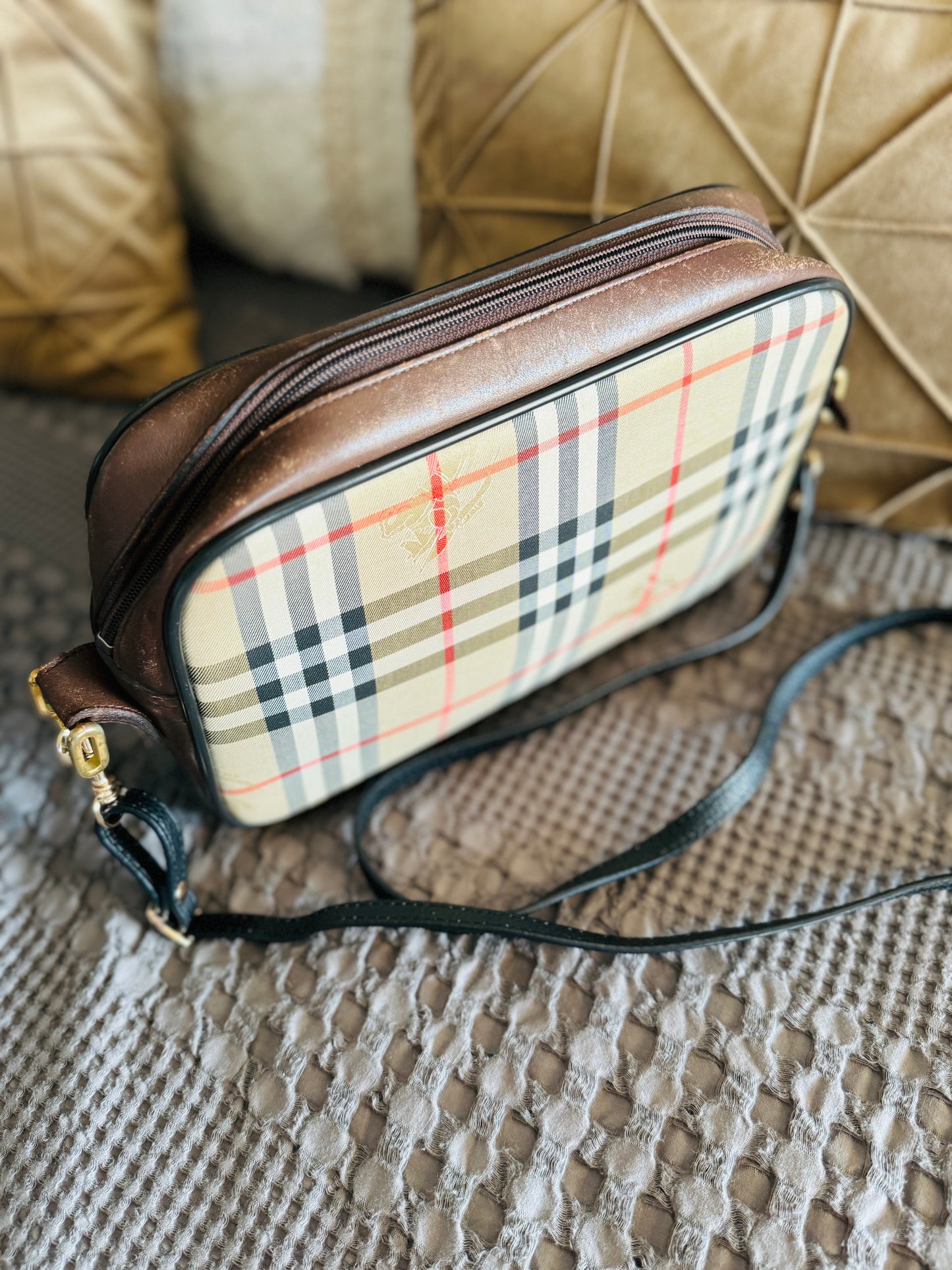 Authentic Burberry crossbody or shoulder bag