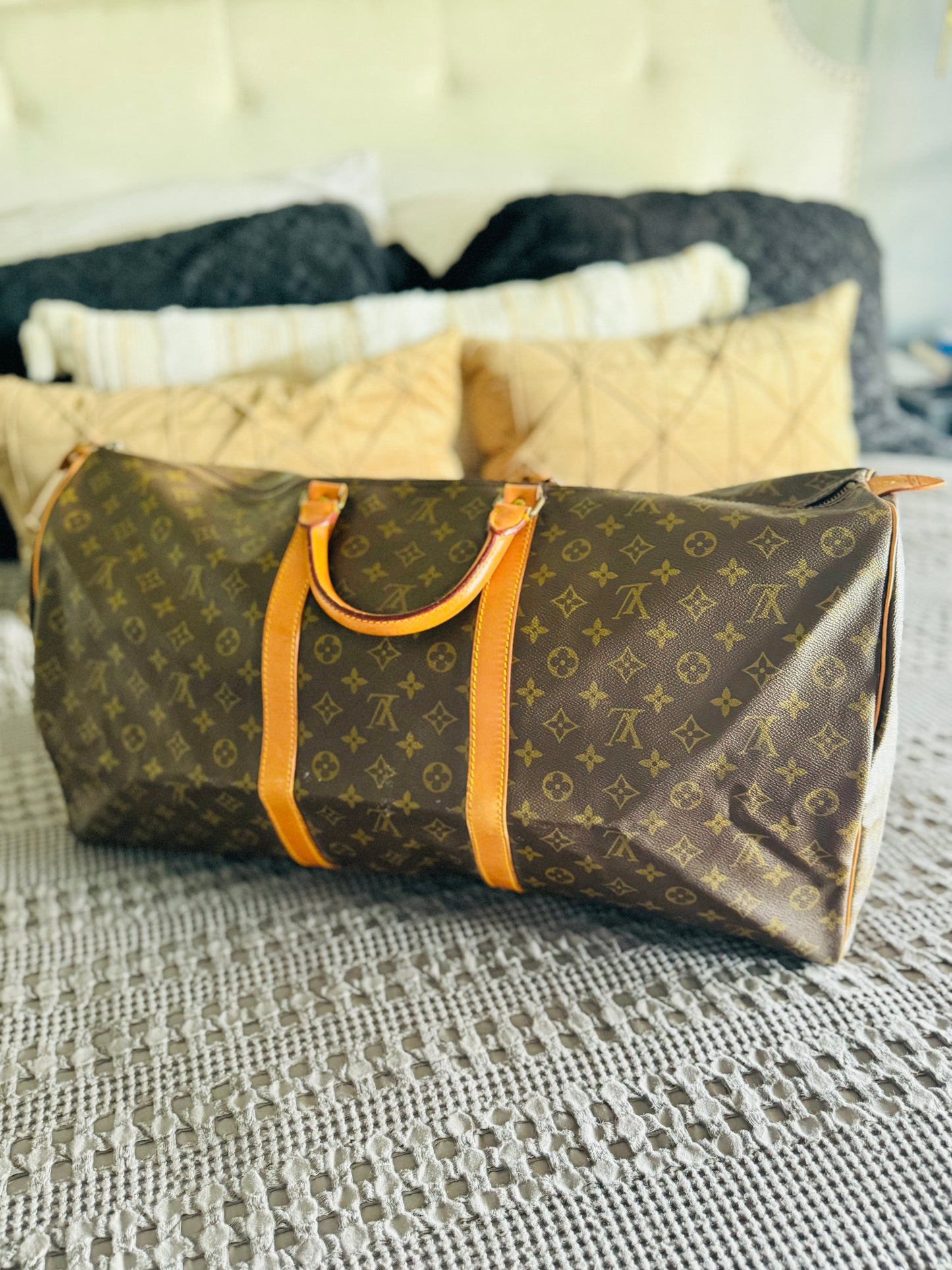 Authentic monogram Keepall 60